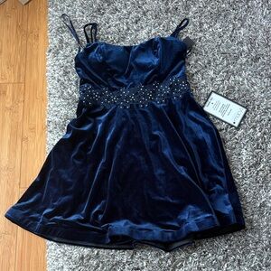 City Studio Navy Blue Formal Kids Dress